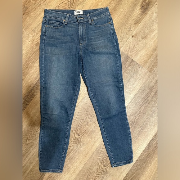 Paige skinny jean hoxton crop - Picture 1 of 5